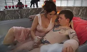 Plavuša se daje u cinema film porno potpunosti